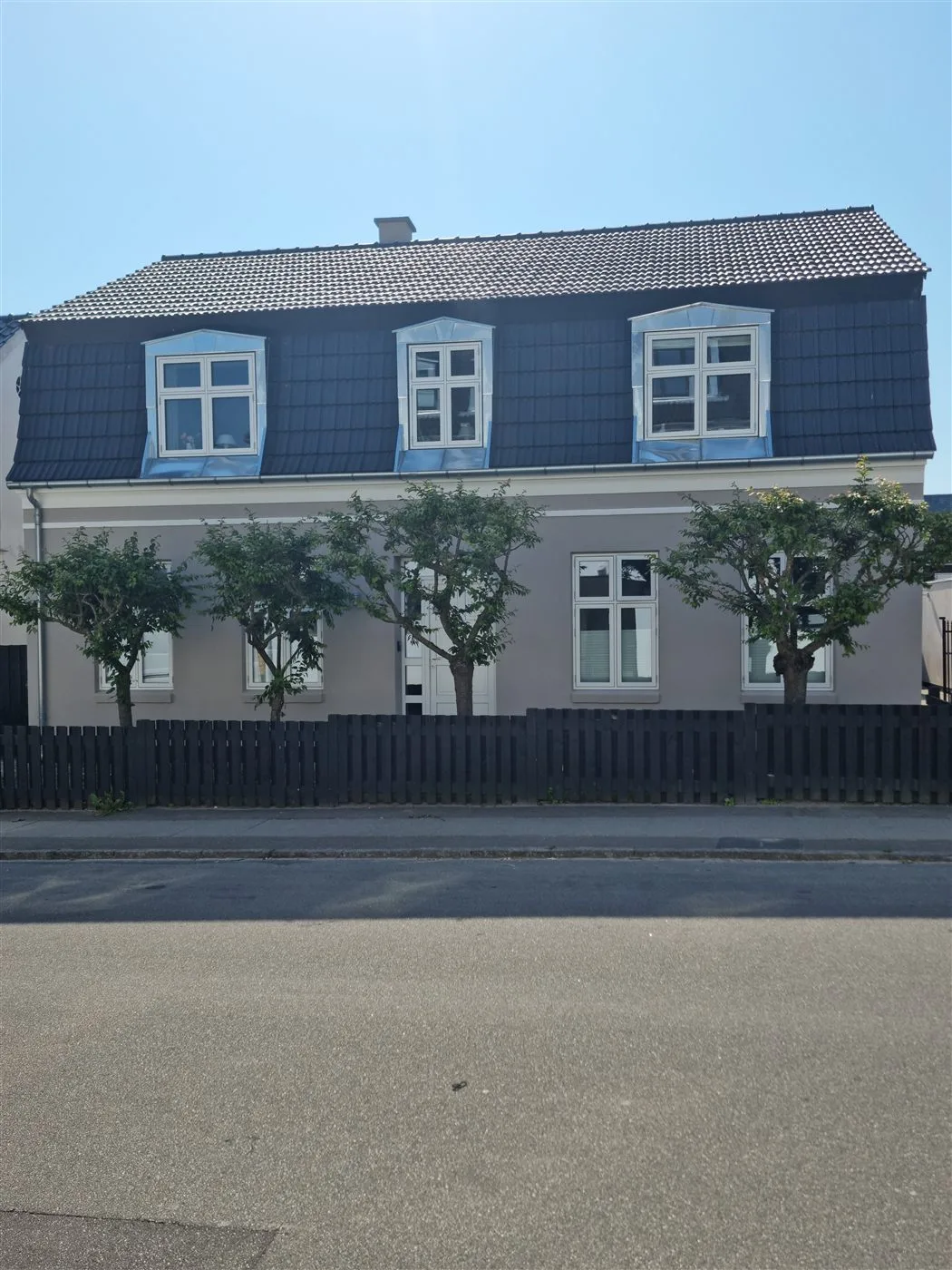 Mansardtag med nye kviste